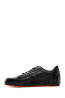 Men's Black Leather Casual Sneaker | Derimod