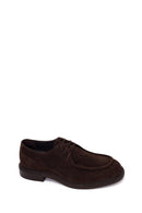Derimod Black Male Brown Lace-up Suede Casual Shoes | Derimod