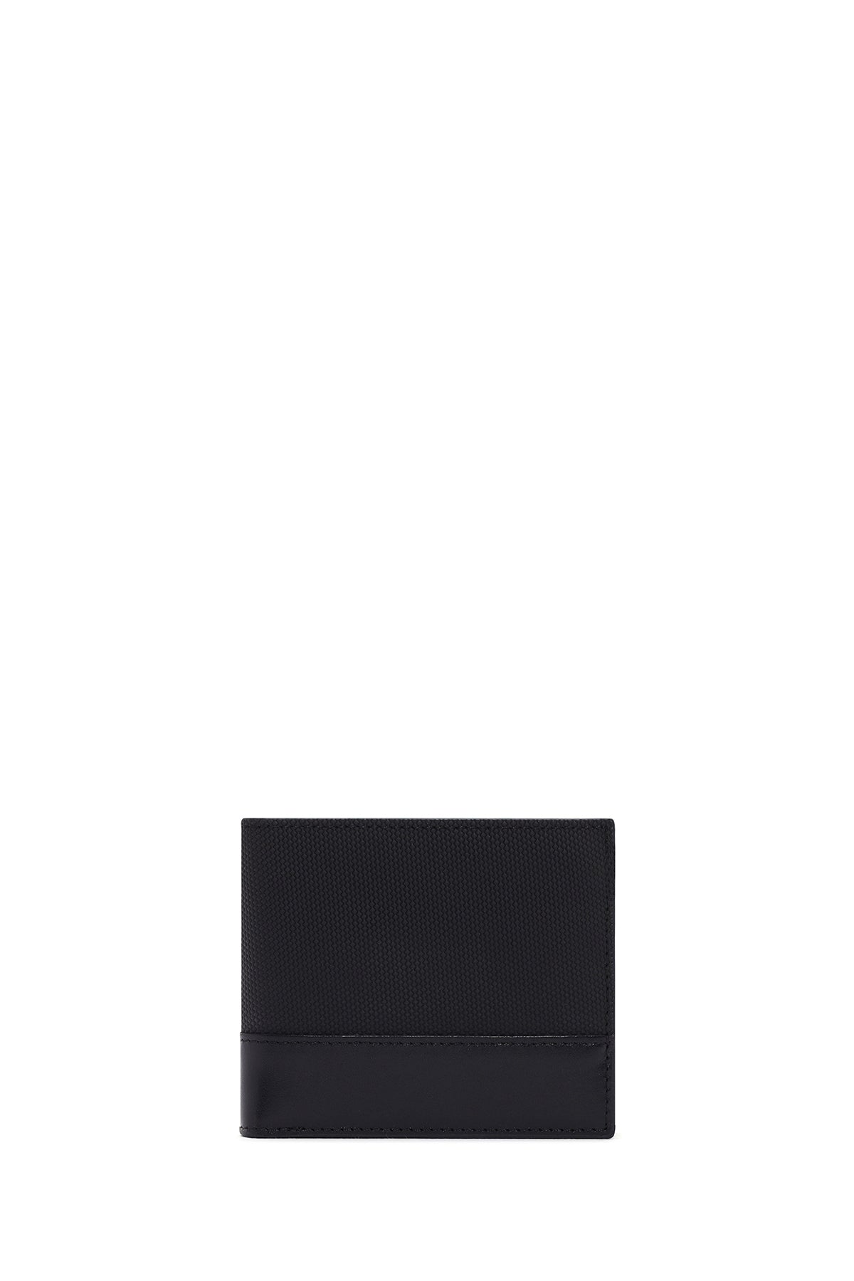 Men's Black Leather Wallet 000A2D307426 | Derimod