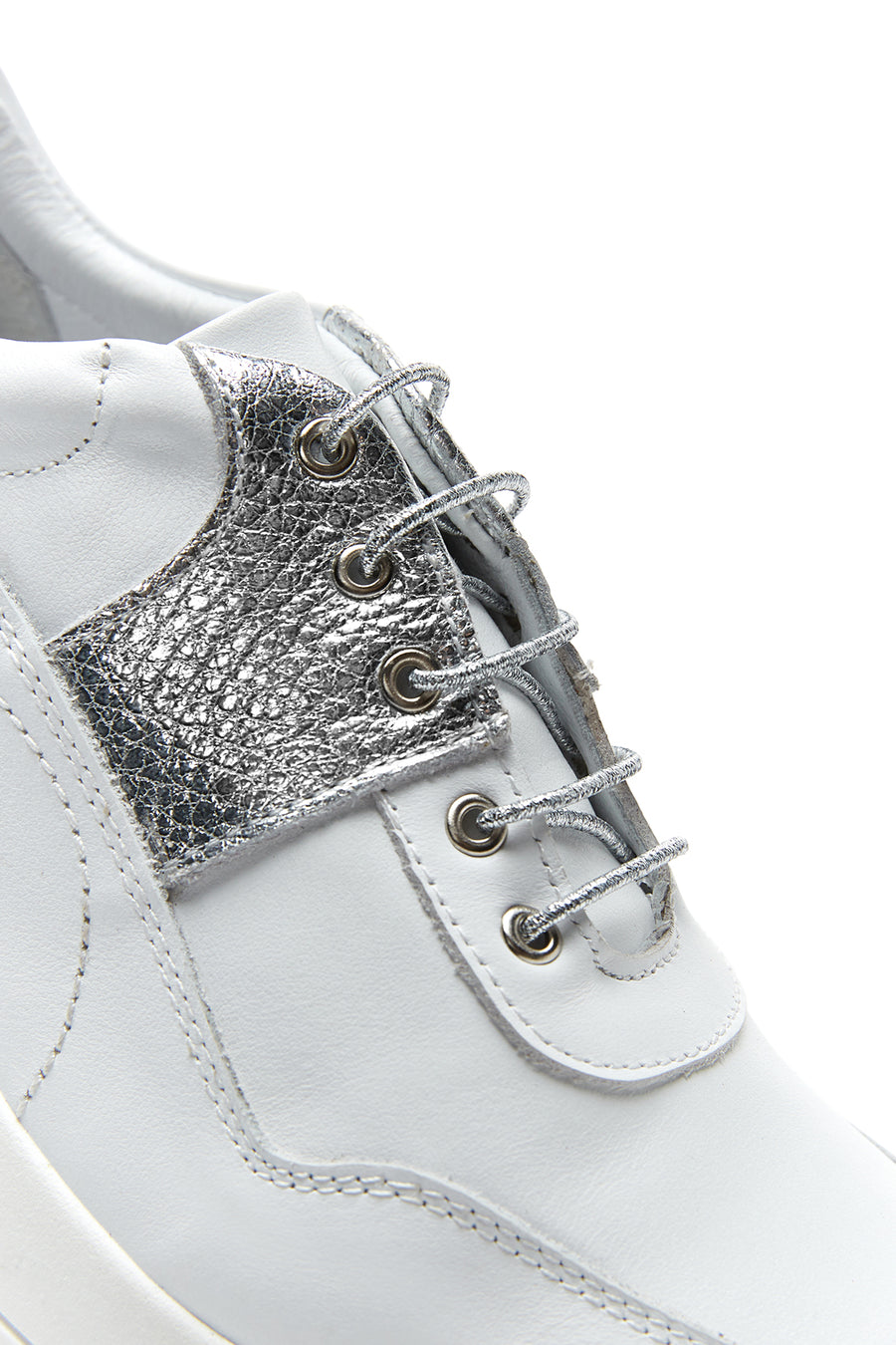 Kadın Deri Yüksek Taban Sneaker