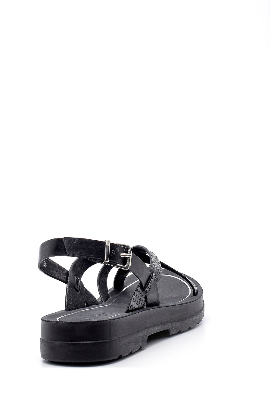 Women's Snakeskin Patterned Sandals