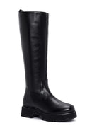 Women's Black Casual Thick Soled Boots | Derimod