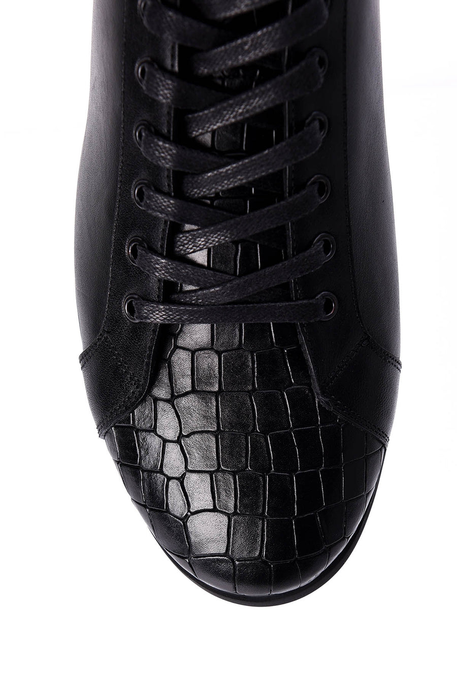 Kroko Detaylı Erkek Sneaker