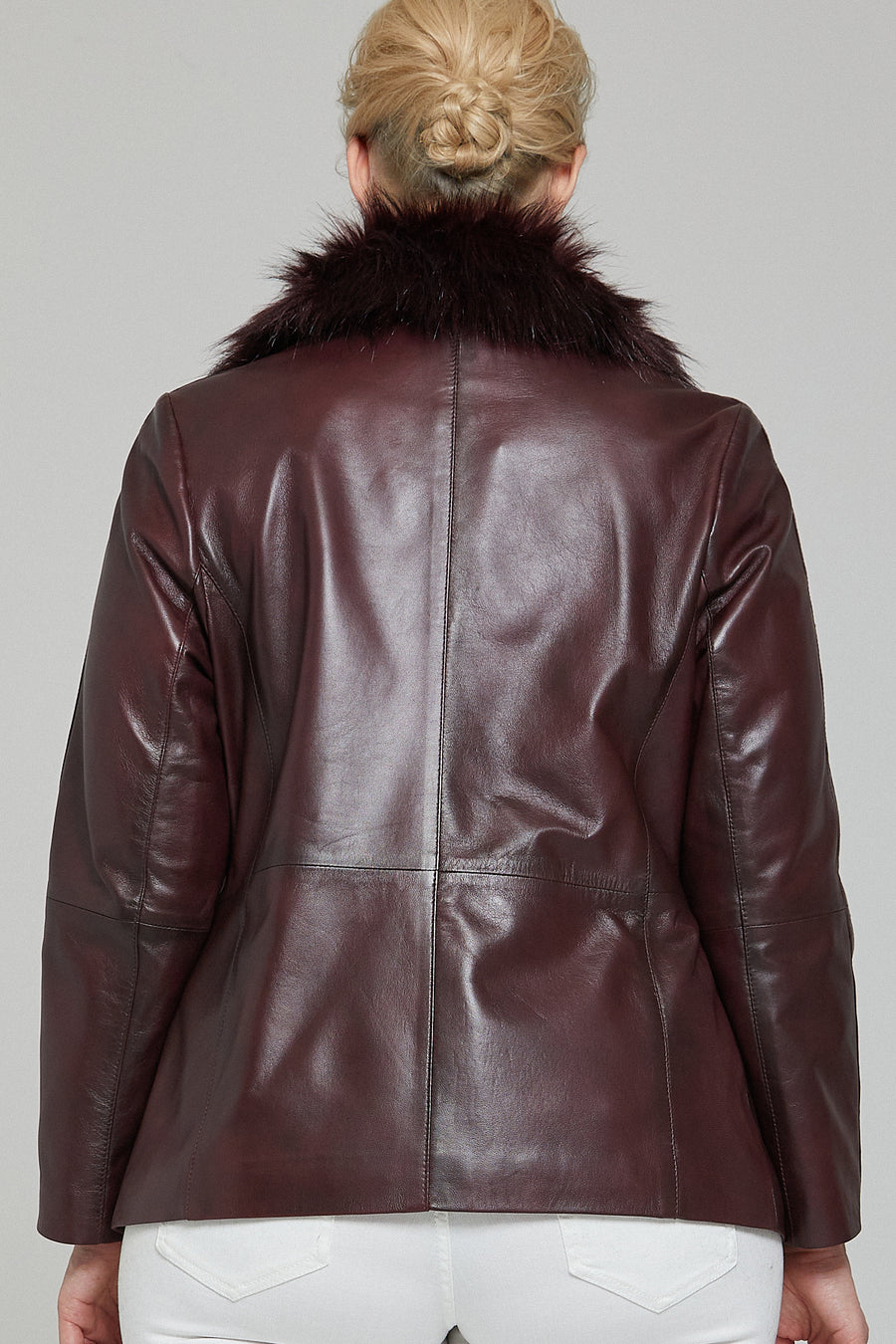 Samantha Women's Leather Jacket
