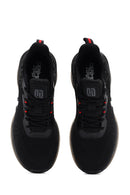 Derimod Zero Men's Black Lace-Up Thick Soled Sneaker | Derimod