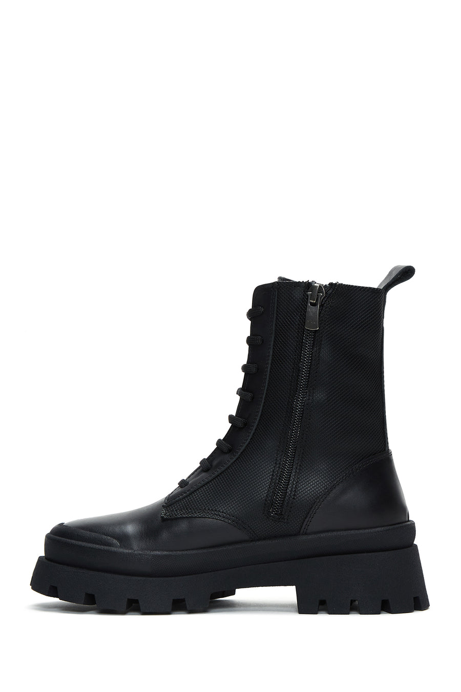 Women's Black Leather Boots