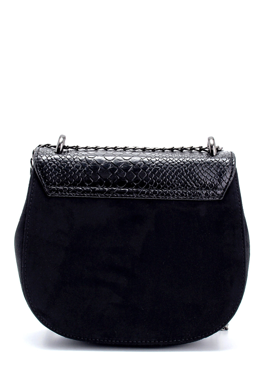 Women's Crocodile Patterned Shoulder Bag