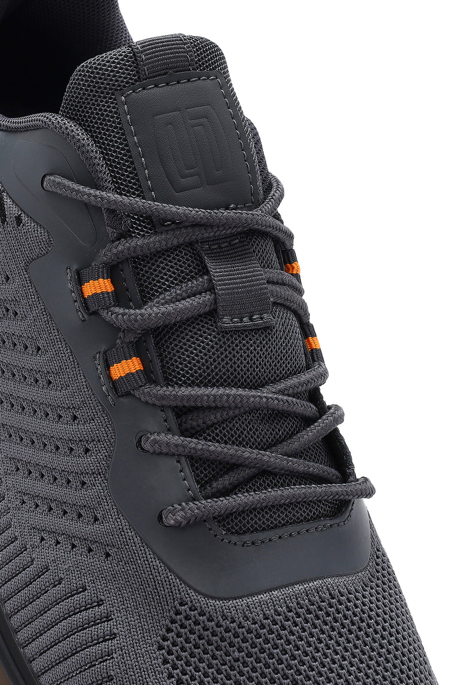 Derimod Zero Men's Gray Lace-Up Thick Soled Sneaker