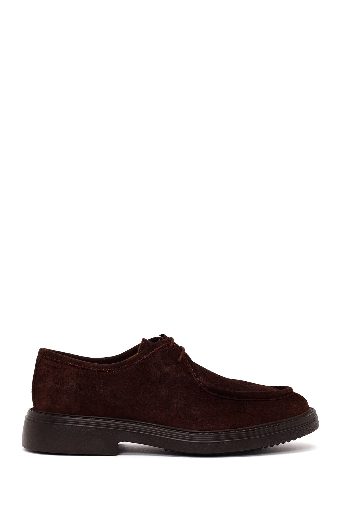 Male Brown Lace-up Suede Casual Shoes WM630004DS | Derimod