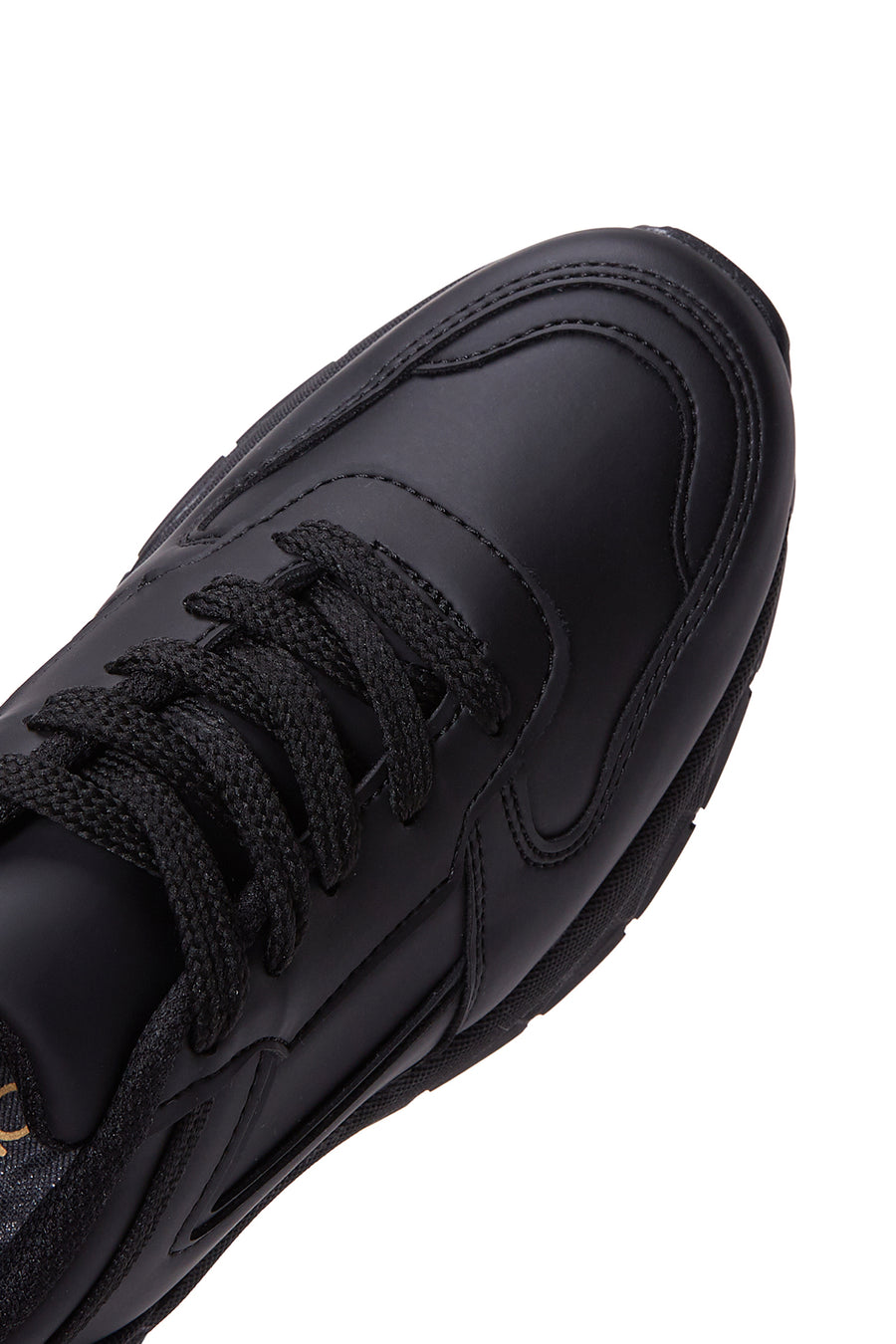 Kadın Siyah Kalın Tabanlı Sneaker