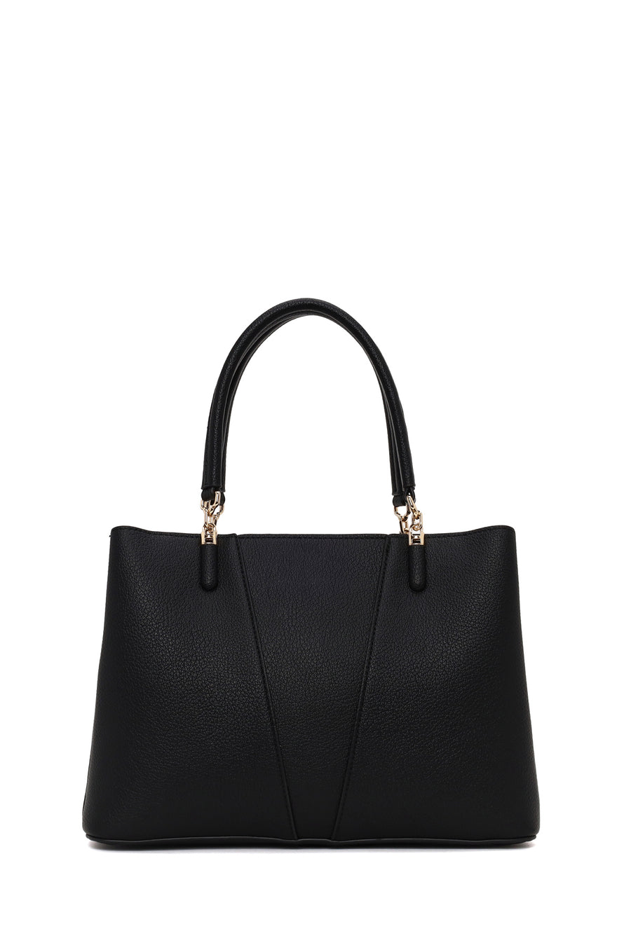 Woman Black Long-Strap Shoulder Bag