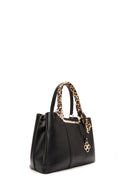 Women's Black Long Strap Handbag with Accessory Detail | Derimod