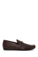 Men's Brown Leather Classic Loafer | Derimod