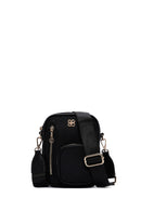 Women's Black Long Strap Crossbody Bag | Derimod