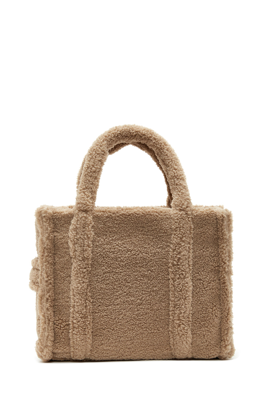 Women's Camel Plush Handbag
