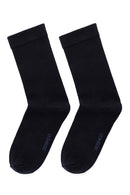 Men's Navy Blue Bamboo Socks | Derimod