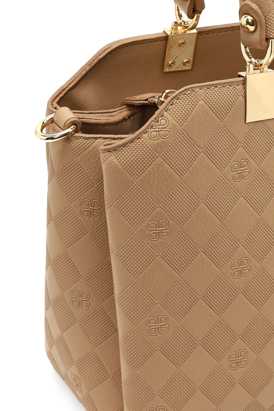 Women's Brown Long Strap Printed Sleeve Bag