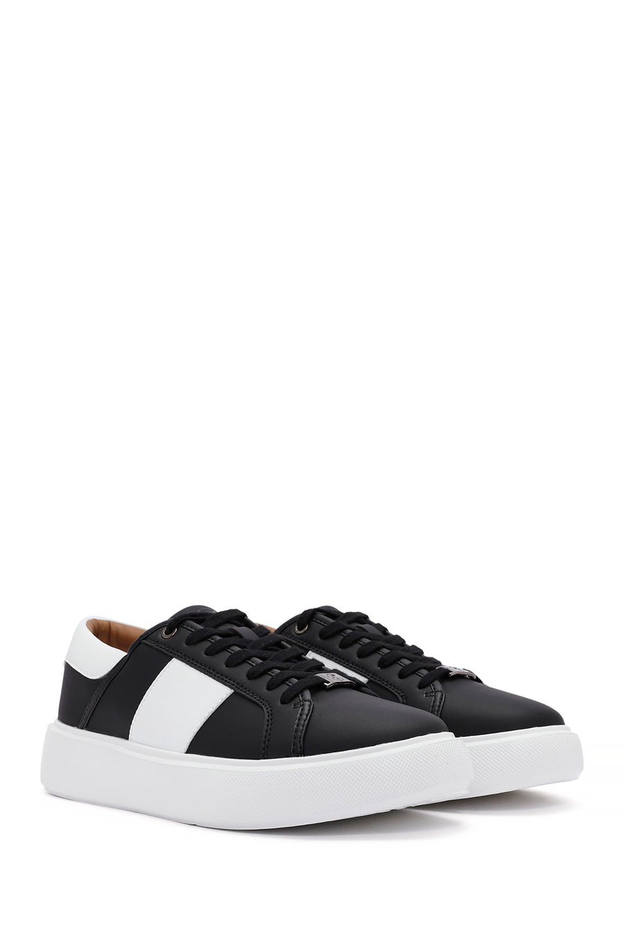 ACBC x Derimod Men's Black Lace-Up Sneakers