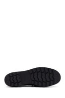 Kadın Siyah Tokalı Kalın Tabanlı Maskülen Loafer | Derimod