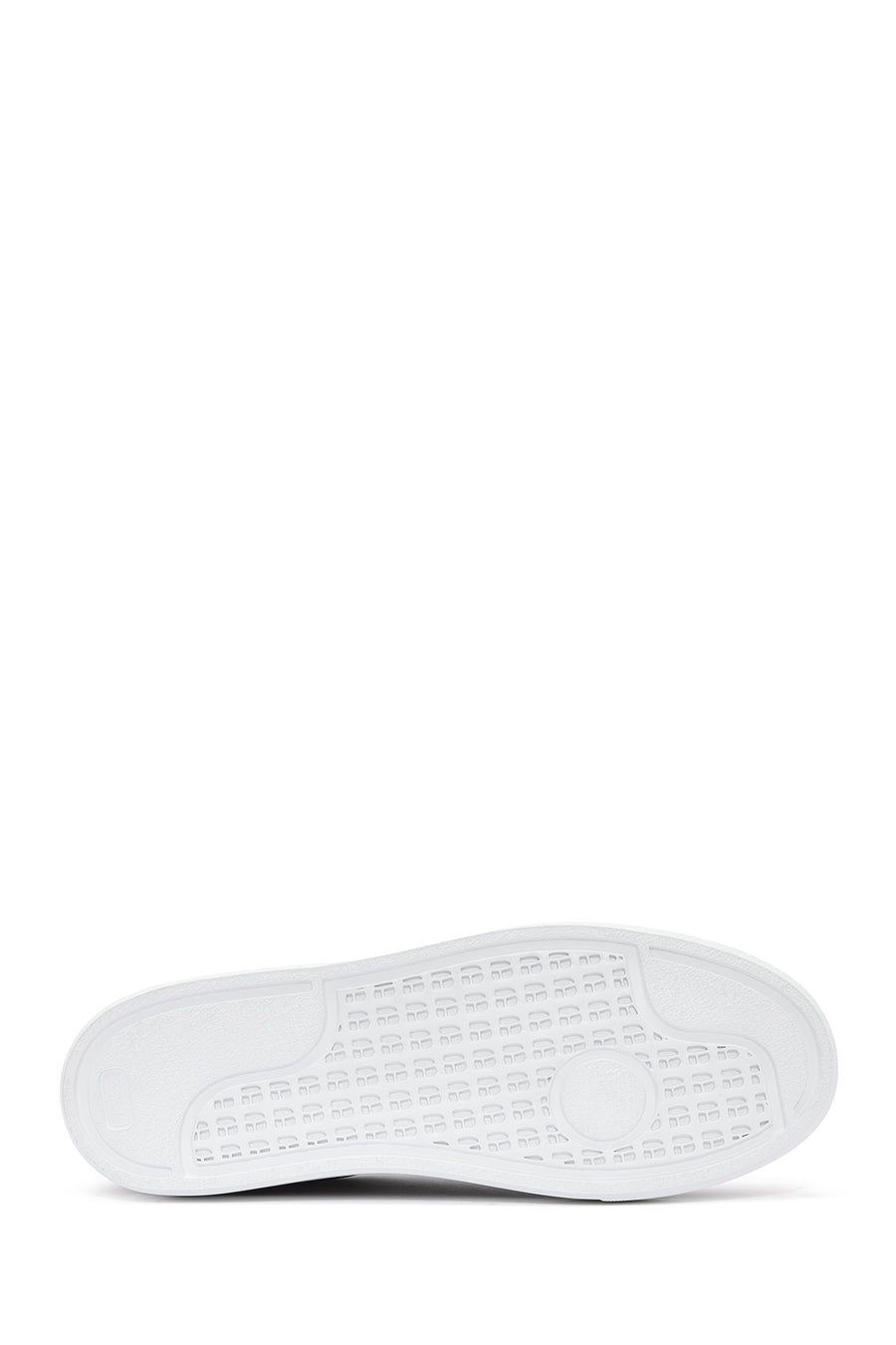 Erkek Haki Bağcıklı Deri Sneaker