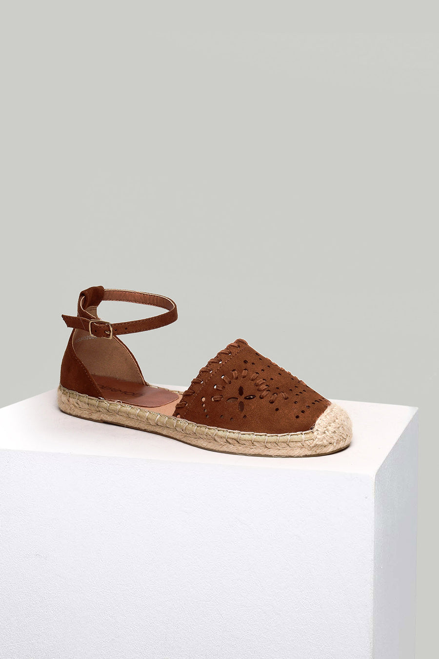 Bilekten Bağlamalı Süet Kadın Espadril 18SFD206810 | Derimod