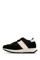 Men's Black Suede Leather Detailed Sneaker | Derimod