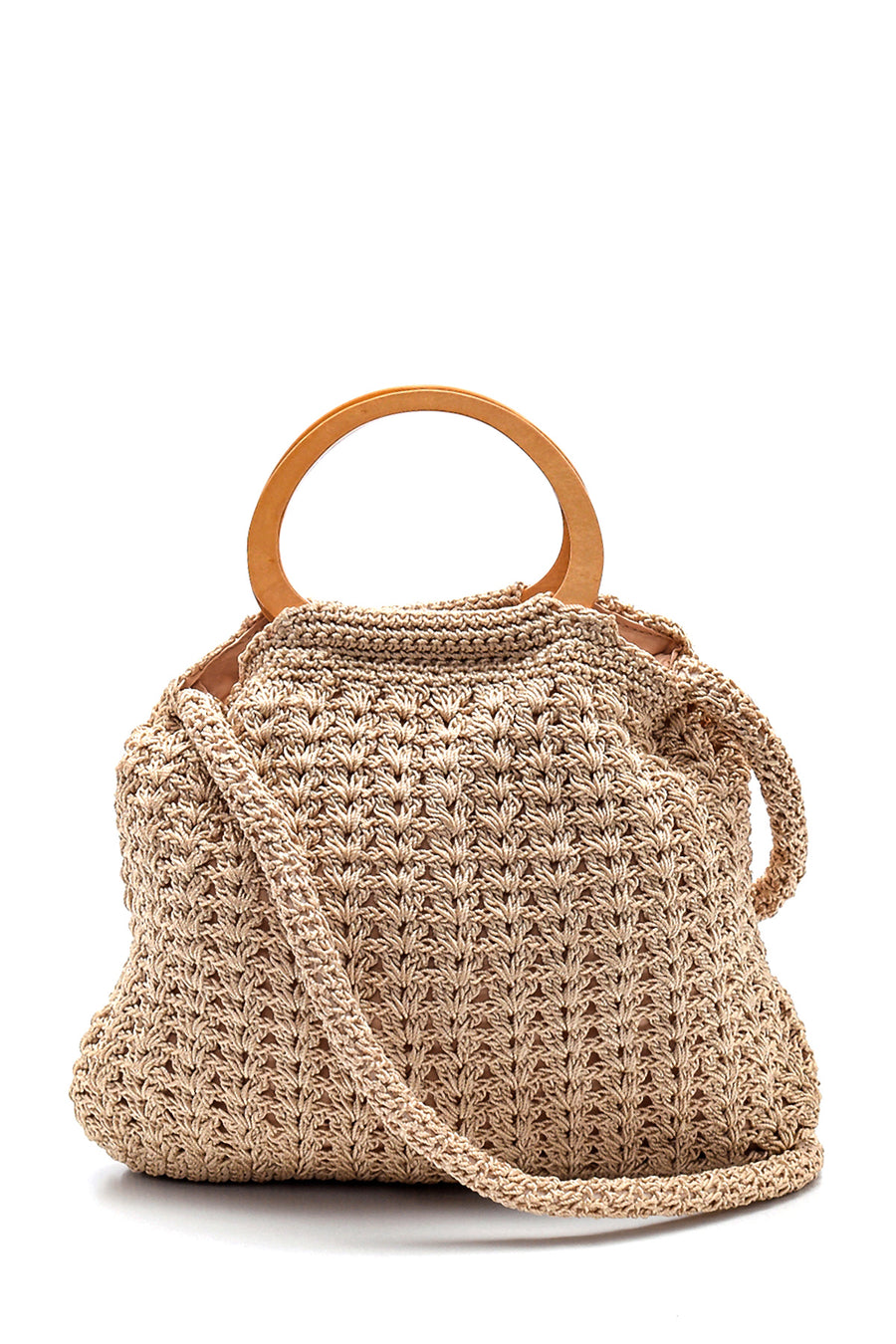 Women's Knitted Handbag 21SBD27566F | Derimod