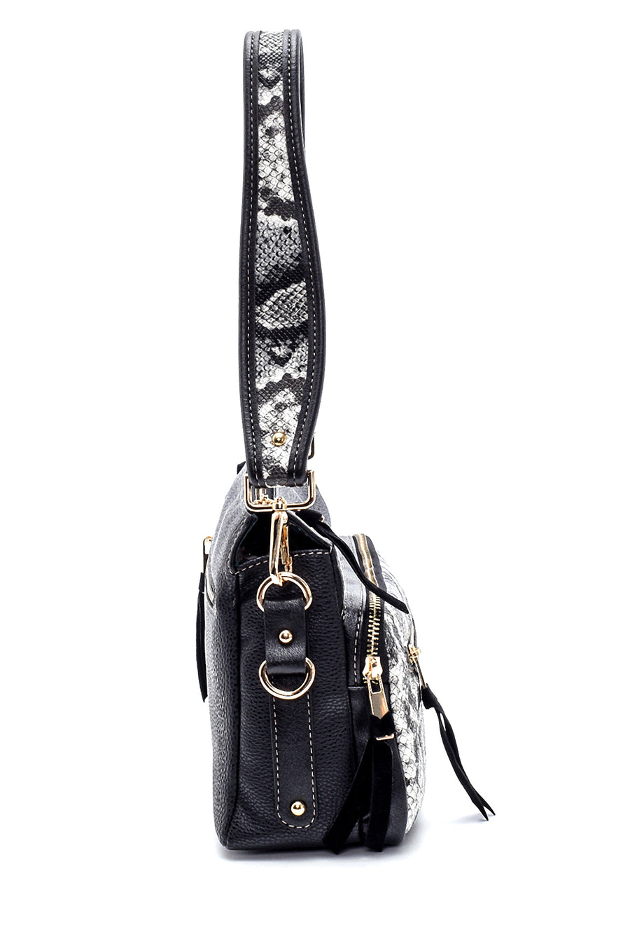 Women's Snakeskin Patterned Bag
