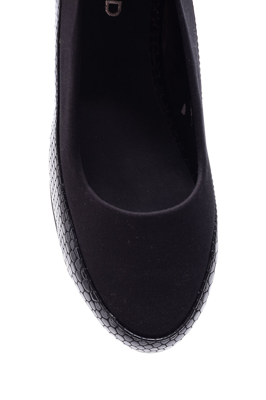 Women's Crocodile Patterned Wedge Heeled Shoes