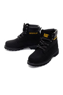 Caterpillar Men's Black Colorado Nubuck Leather Boots | Derimod