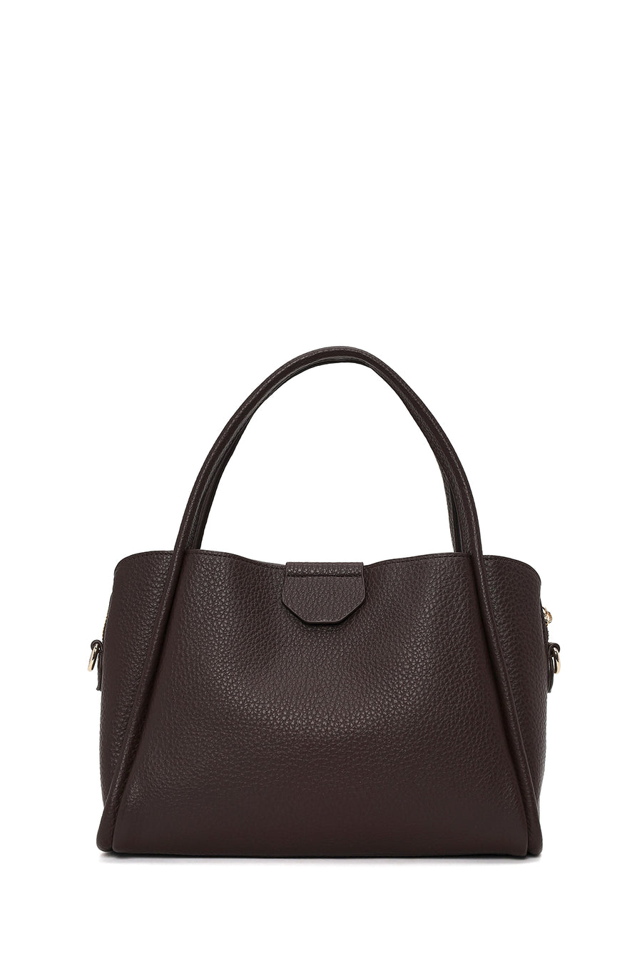 Woman Brown Long-Strap Shoulder Bag
