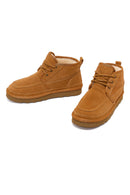 Male Tan Lace-up Suede Casual Boots | Derimod