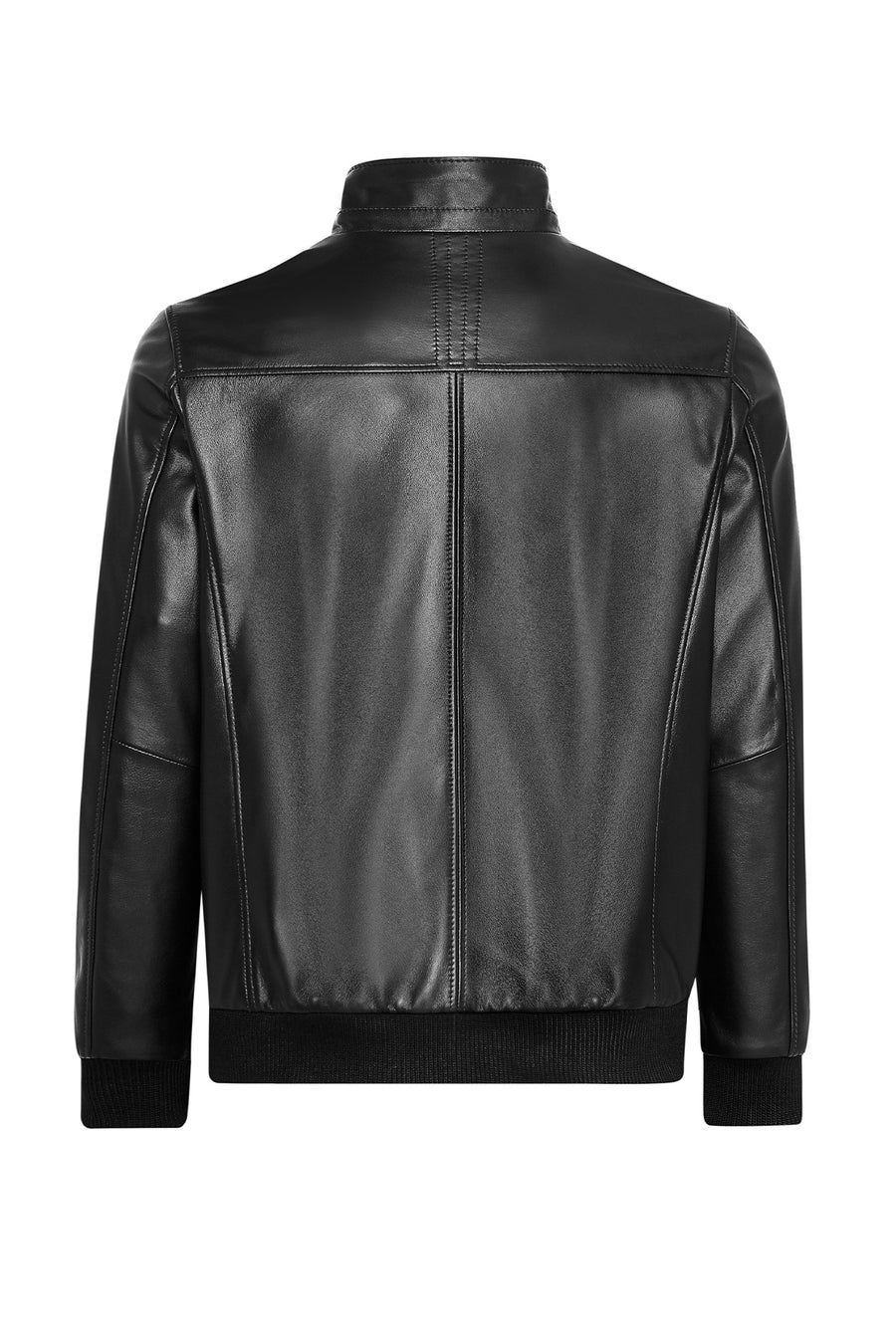 Bryan Men's Black Leather Jacket