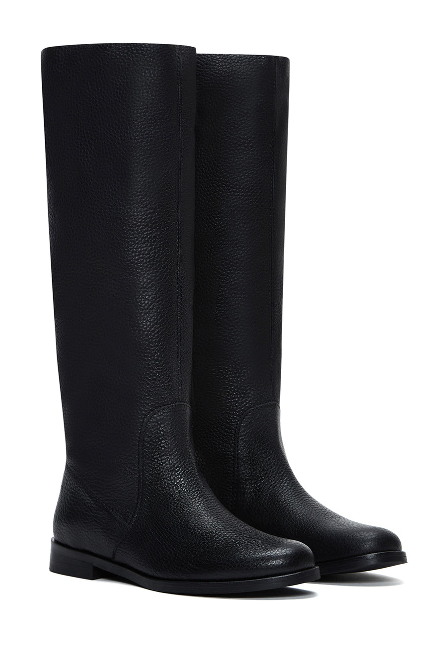 Women's Black Classic Leather Boots