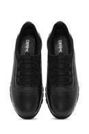 Women's Black Leather Comfort Shoes | Derimod