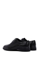 Derimod Fly Male Black Lace-Up Leather Casual Shoes | Derimod