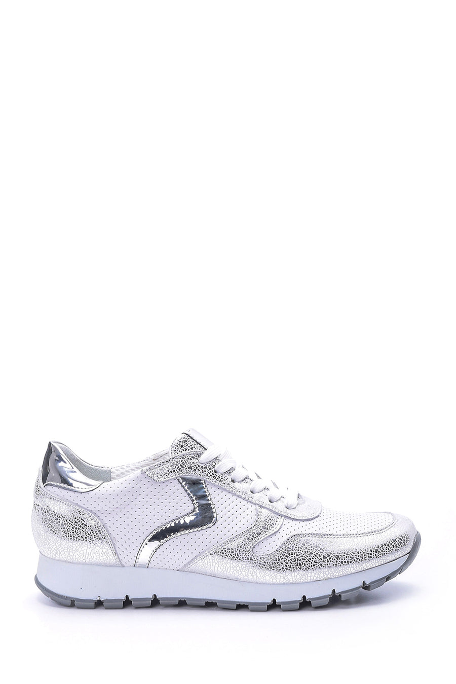 Women's Silver Detailed Sneaker 19SFD136814 | Derimod