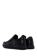 Men's Black Leather Comfort Casual Loafer | Derimod