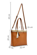 Women's Tan Long Strap Shoulder Bag | Derimod