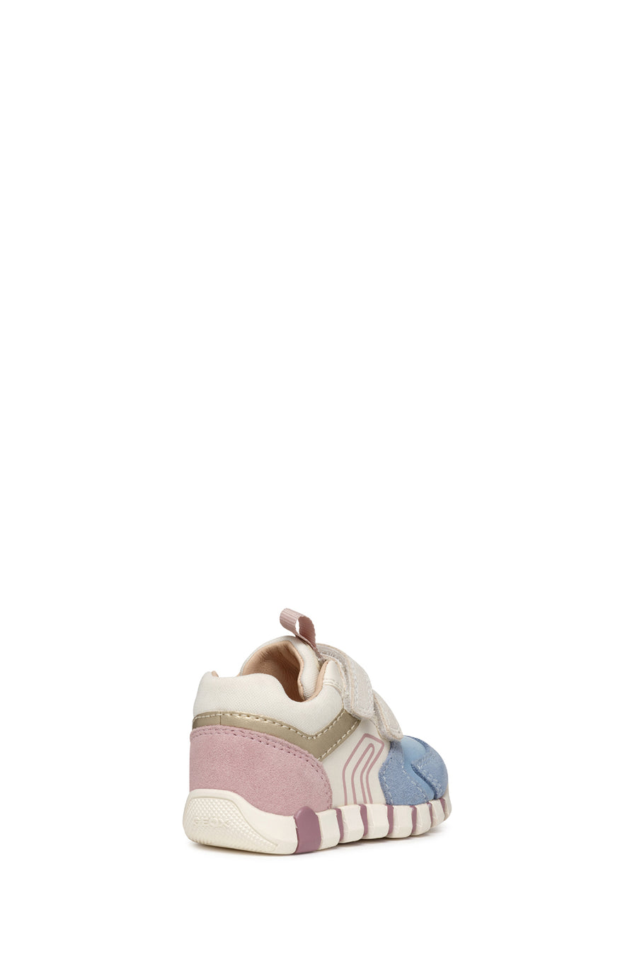 Geox Kız Bebek Bej Iupidoo Bantlı Deri Sneaker
