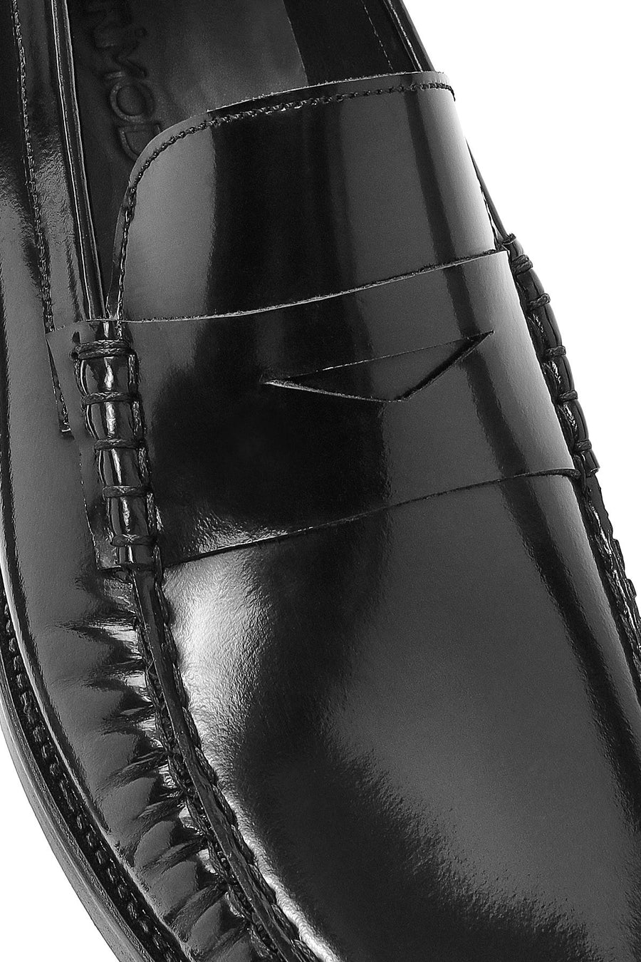 Men's Black Leather Classic Loafer