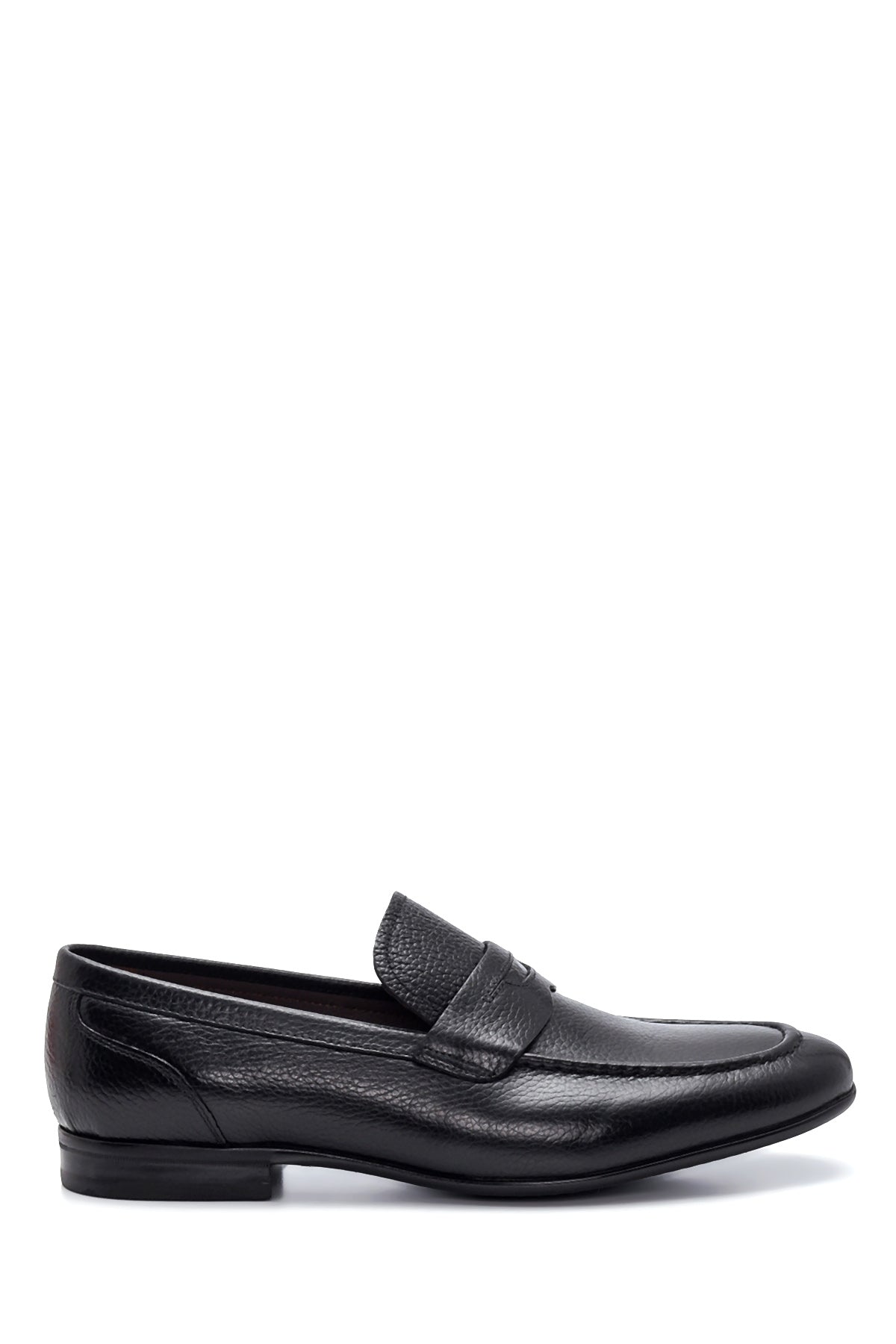 Erkek Siyah Deri Klasik Loafer 22SFD6503FT | Derimod