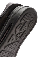 Men's Black Lace-Up Suede Leather Sneaker | Derimod