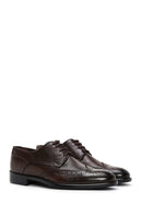 Men's Brown Leather Classic Shoes | Derimod