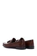 Men's Brown Tasseled Leather Casual Loafer | Derimod