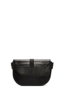 Women's Black Long Strap Crocodile Patterned Shoulder Bag | Derimod