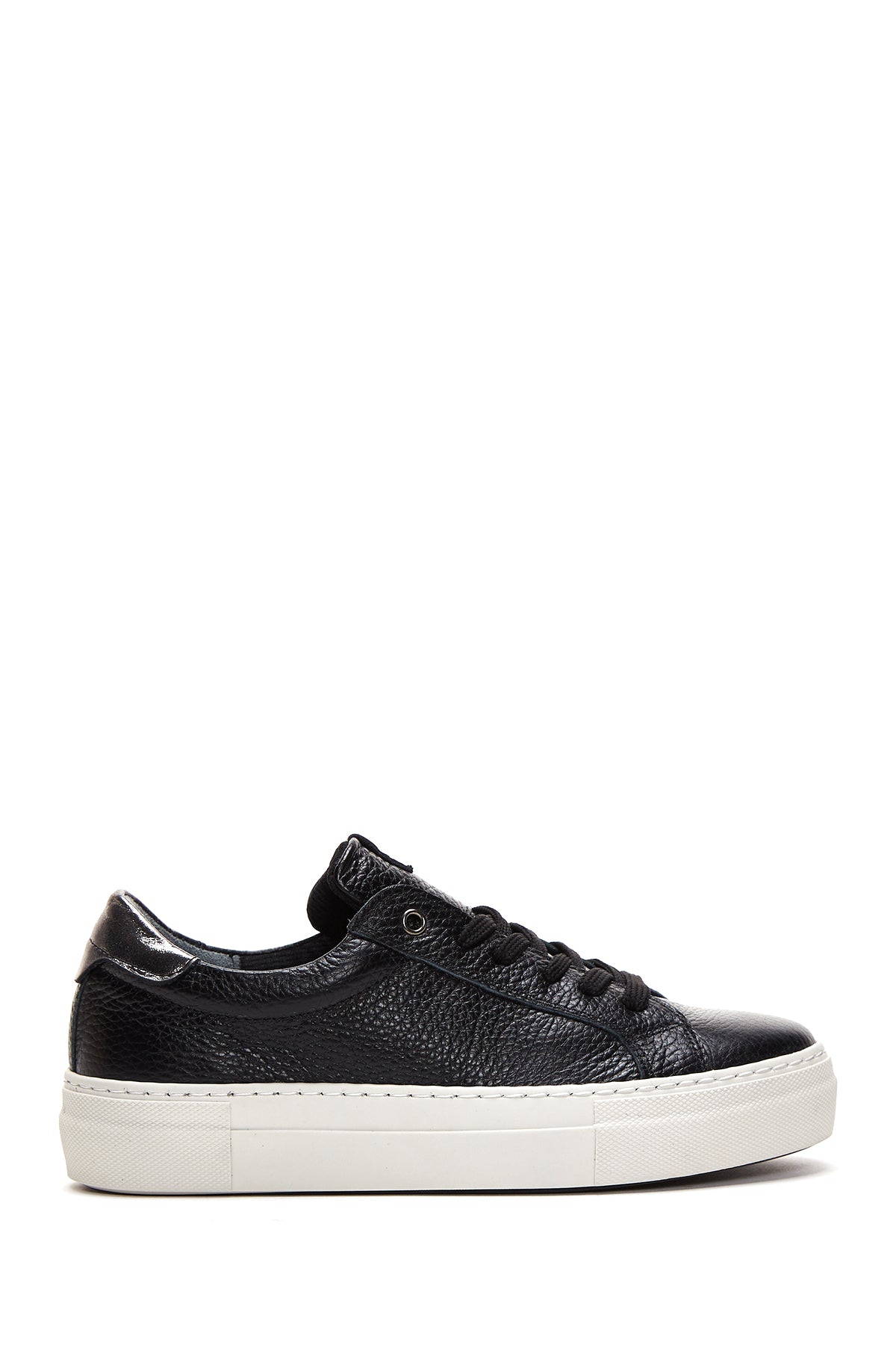 Women's Black Leather Sneaker 23WFD3700FT | Derimod