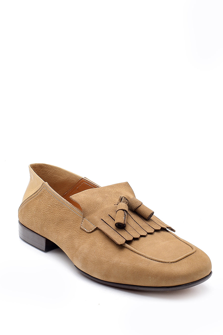 Erkek Nubuk Püskül Detaylı Loafer