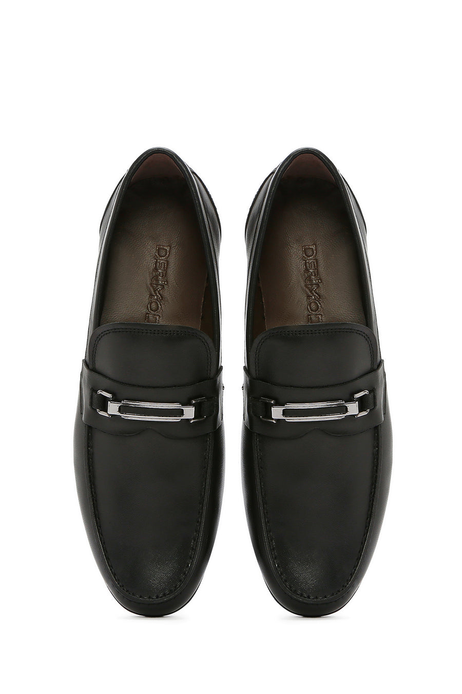Men's Black Leather Classic Loafer