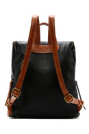 Women's Black Backpack | Derimod